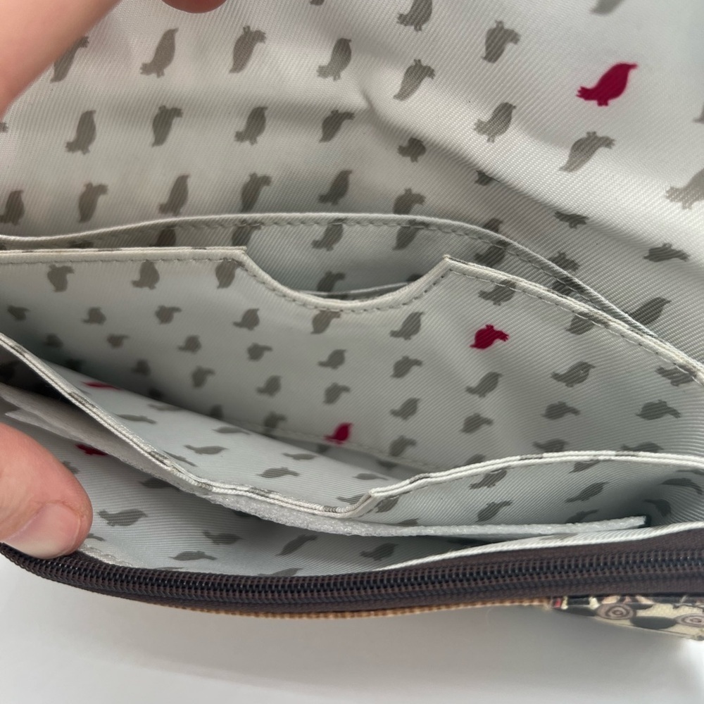 NWT Sakroots Pink and Brown Patterned wallet/wristlet - Picture 9 of 10